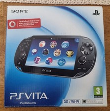 Sony PCH-1103 PlayStation Vita Handheld System Wi-Fi & 3G - Black