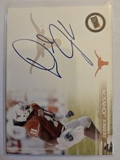 2005 Press Pass Auto Derrick Johnson Bronze (AU, RC)