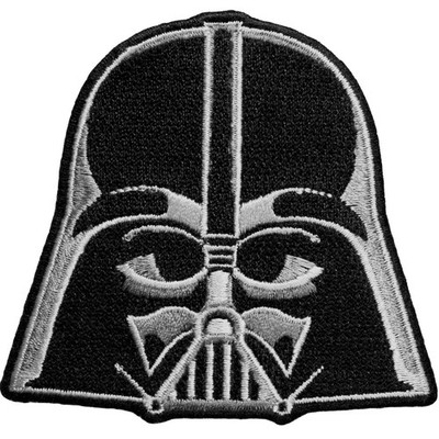 Star Wars Official Darth Vader Helmet Dark Side Force Lucasfilm Iron On Patch