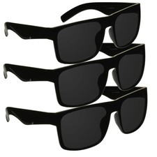 Gafas de sol proSPORT súper oscuras para motociclista UV400 para motocicletas pantallas de calle L-XL se adapta