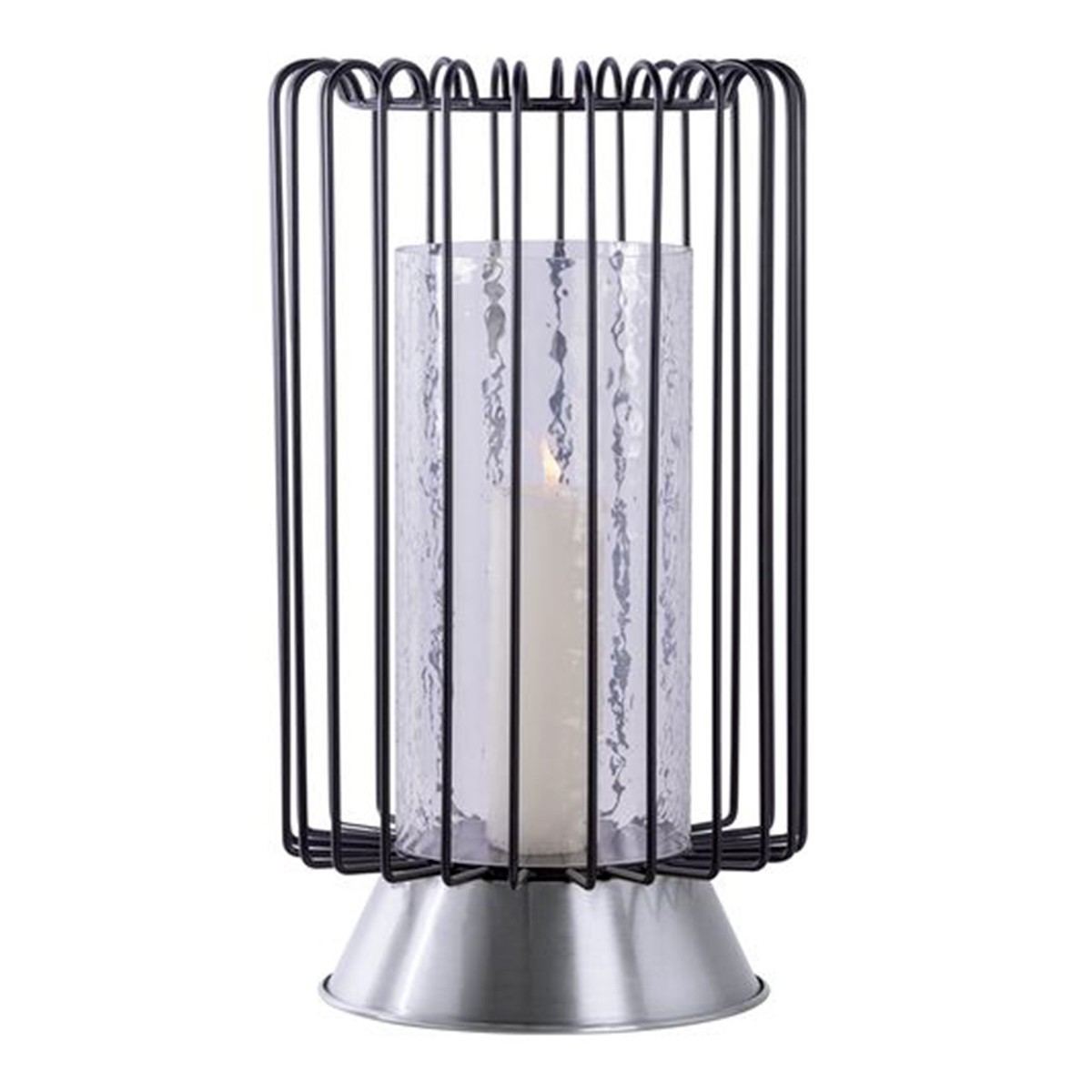 Bougeoir Malibu 40cm bicolore pour créer une ambiance feutrée au salon