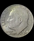 1964 Dime D Mint Mark
