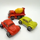 Tonka Totes 2 VW Bug Volkswagen Beetles and Cement Mixer truck