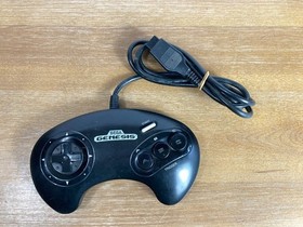 Sega Genesis Console 16-Bit - (1601) BUNDLE w/Controller Genistick Cords 7 Games