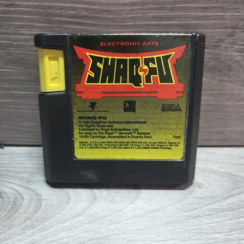 Shaq-Fu (Sega Genesis, 1994) game only
