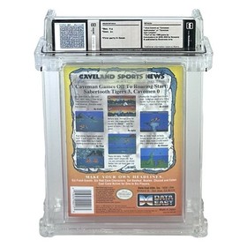 New NES Caveman Games WATA 9.6 Factory Sealed Graded Video Game 1990 DataEast