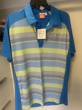 Men  s new with tags Puma medium golf polo