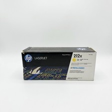 HP 212X Yellow High Yield Toner Cartridge - W2122X NEW - for M554, M555, M578  