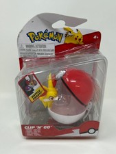 Pokmon PKW3132 - Clip 'n'Go Pok Balls - Fynx & Pokball, Official Pokball wit