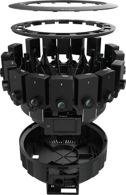 YI Technology HALO stereoscopic 360 VR Camera - Night Black Model: YVR.1717