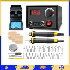 FIRElood LH30 Wood Burning Kit, Adjustable Temp Pen for Beginners  Adults Craft