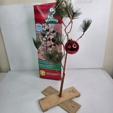 Charlie Brown  s Christmas Tree 24  Tall With Ornament