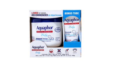 Aquaphor First Aid Healing Ointment, kit   14 oz jar  plus 1.75 Oz. Tube