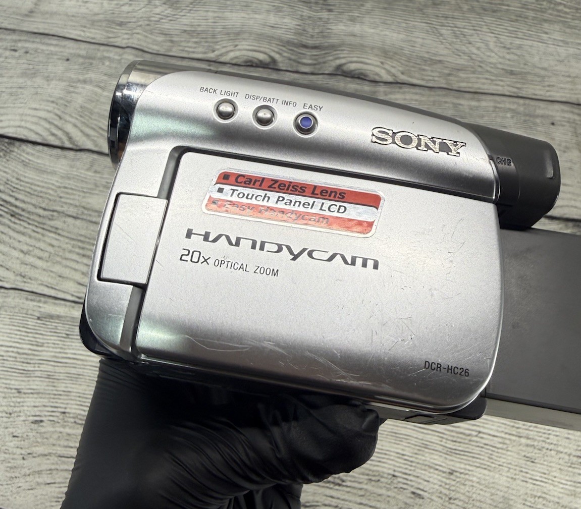 Sony Handycam DCR-HC26 Mini DV Camcorder UNTESTED | eBay