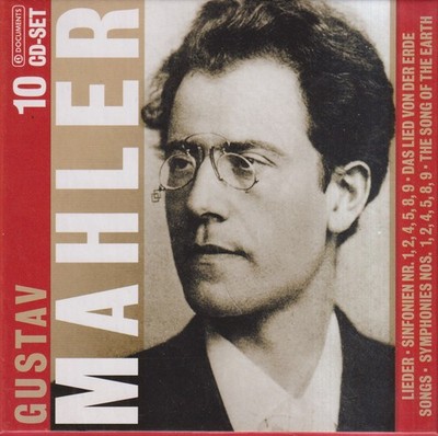 CD-Box: Gustav Mahler, Lieder und Sinfonien, Membran, 10 CDs, Klassik