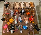 Ty Beanie Babies LOT of 24 in photo ~ Vintage Stuffed Animals w TAGS 1990s Plush