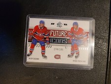 2019 20 SP Authentic Future Icons132 #174/199 Nick Suzuki Ryan Poehling Canadien