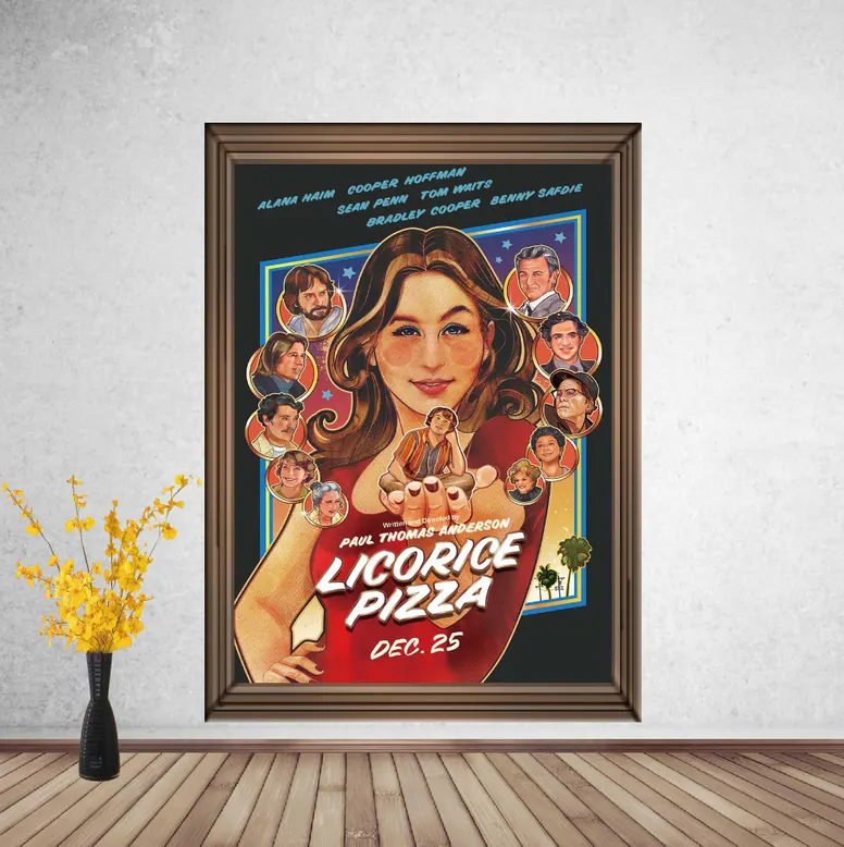 Licorice Pizza Classic Movie Poster, Home Decor, Vintage Movie Poster,
