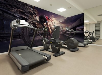 3D Sportler Gym C5513 Geschäft Tapete Wandbild Fototapete Handel Ann
