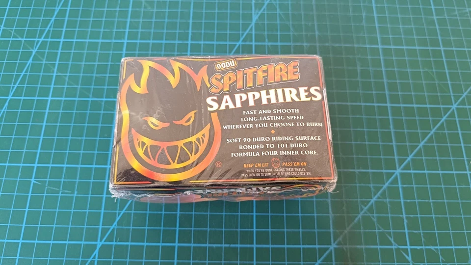 Spitfire Skateboard Rollen 60mm 90A Sapphire Conical Full Neon Pink - Bild 2 von 4