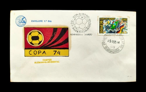 Soccer World Cup Germany 1974 FIFA  Brazil 足球世界杯 Чемпионат мира по футболу