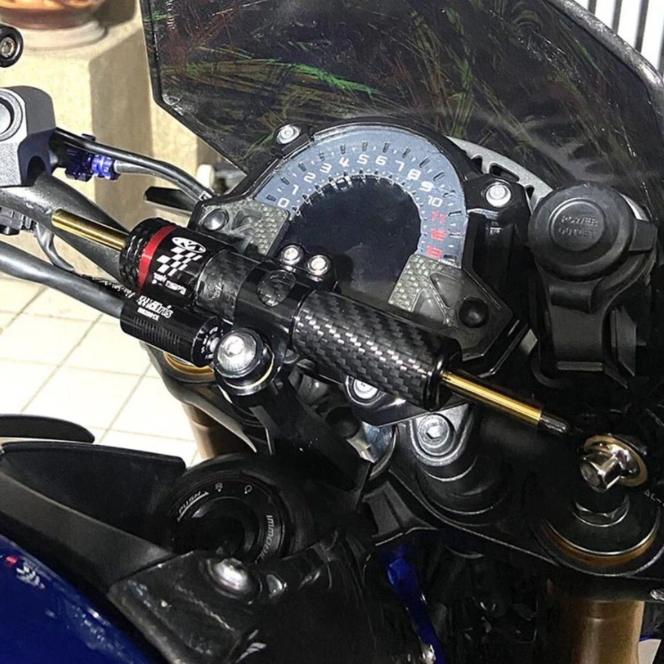 Stabilizer Steering Damper CNC Mounting Bracket Kit For KAWASAKI Z900 2020-2024 - Image 3 of 4