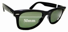 SFx Replacement Sunglass Lenses fits Ray Ban Wayfarer RB4340 - 50mm Wide