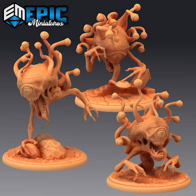 Ancient Eye Terror, Dungeons and Dragons Miniature, D&D, Fantasy Eye Beast