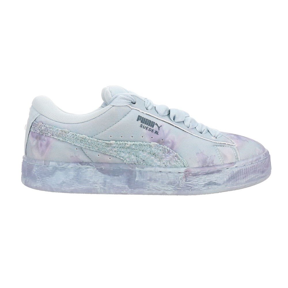 Женские кроссовки Puma Cs X Suede Xl Tie Dye на шнуровке, синие, серые повседневные туфли 3995