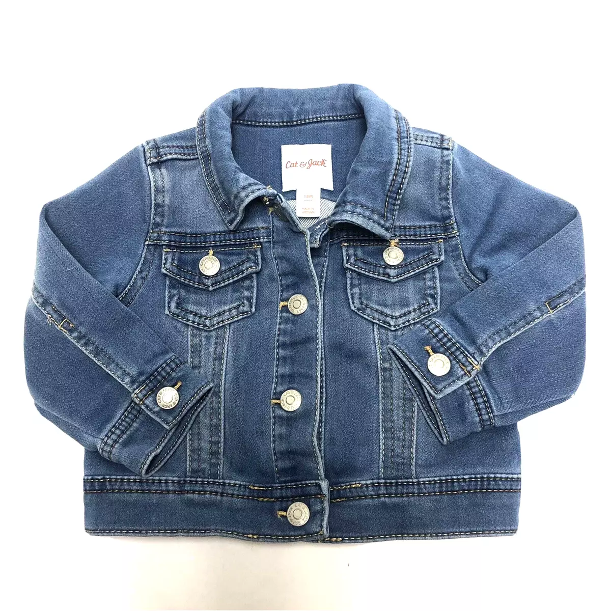 18 month jean jacket hot sale