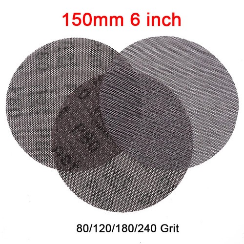 3/4/5/6 Inch 75-150mm Mesh Dust-free Sanding Discs Hook and Loop Sandpaper Disc - Picture 5 of 21