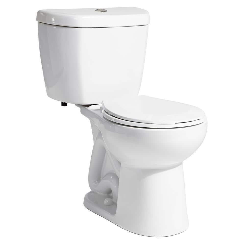Stealth 2-Piece 0.8 GPF Single Flush Round Front Toilet in White, Seat Included (9-Pack) Stealth 2-Piece 0.8 GPF Single Flush Round Front Toilet in White, Seat Included (9-Pack)