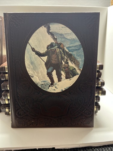 THE OLD WEST Time Life Book Series Lot Of 9 Books Set Vintage Leatherette - Picture 12 of 14