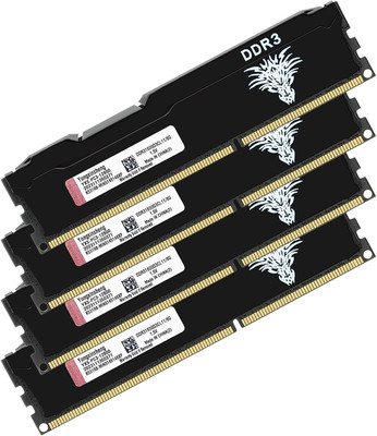 DDR3 32GB Kit (8Gbx4) Desktop RAM 1600Mhz PC3-12800 UDIMM Non-Ecc Unbuffered 1.5