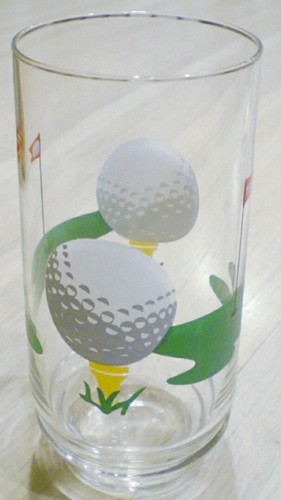 Set 15 Indiana Glas 16 Unzen Golf Thema Trinkbecher NEUWERTIG - Bild 3 von 4