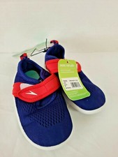 Speedo Toddler Boys' Shore Explore Water Shoes Small, 5-6- Navy, Blue