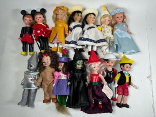 McDonald’s Madame Alexander Dolls Lot Of 14 Variety Mickey Wizard If Oz Sailor