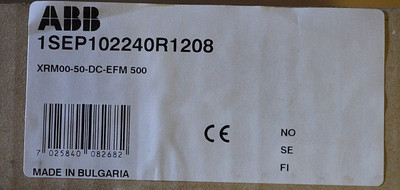 ABB Lastrennschalter 1SEP102240R1208 XRM00-50-DC-EFM 500 Neu New OVP