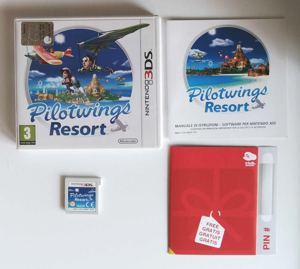 PILOTWINGS RESORT ,  NINTENDO 3DS, USATO, foto 1 di 2