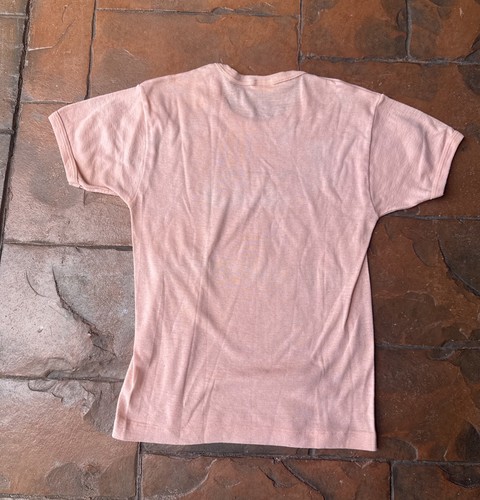 Vintage 80s Shorthand Ringer T Shirt Women’s Large Single Stitch 50/50 USA - Picture 3 of 9