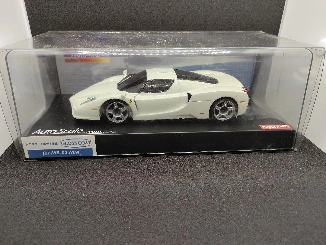 Kyosho MINI-Z Enzo Ferrari (White) (Gloss Coat)