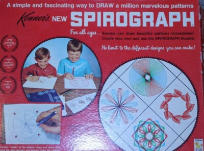 Vintage 1967 Kenner's Spirograph No. 401 - Replacement Parts