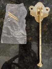 P.E. Guerin Hanger, Solid Brass, 7 1/2" Length