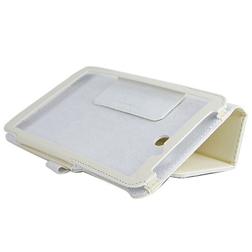 Wallet Case Flip Tasche Schutz Cover Etui für Tablet ASUS Fonepad 7 FE375CG Weiß - Bild 3 von 6