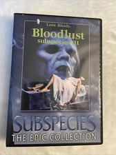 Bloodlust Subspecies III DVD, 2011 