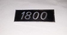 FIAT 132 - 1800 (1972 - 1981)/ SCRITTA POSTERIORE/ REAR NAMEPLATE