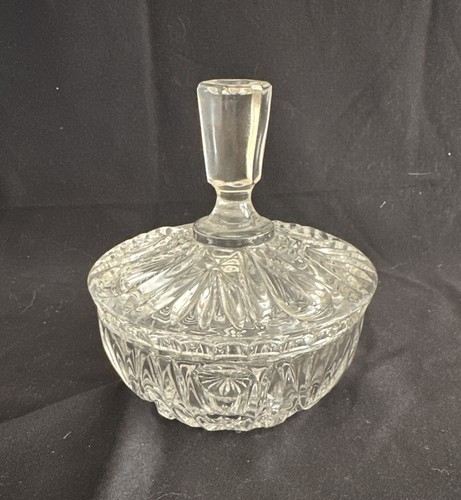 Vintage RCR Klar Kristall Deckel Bonboniere
