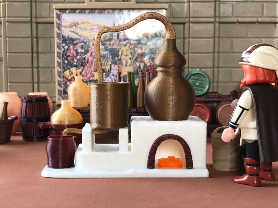 Figurine Sculpture Médiévale Sur Mesure - Décoration Pour Crèche Ou Diorama (sans Playmobil)