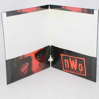 その他 NWO Sting NWO Wolfpack Folder 1998 WCW Wrestling Product New World