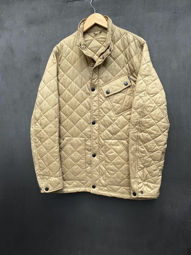 Barbour International Quilted beige 